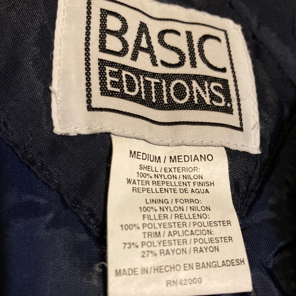 Men’s Basic Edition Jacket Size Medium - image 4